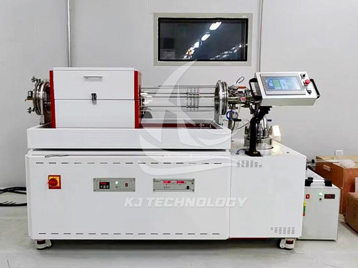 Horizontal tubular brazing furnace